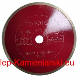 TARCZA SOLGA DO TWARDEGO GRESU POLEROWANEGO 230MM 